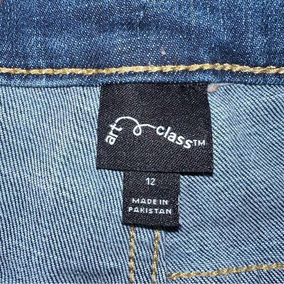 Art Class Girls Size 12 Dark Wash Jeans - Picture 3 of 3